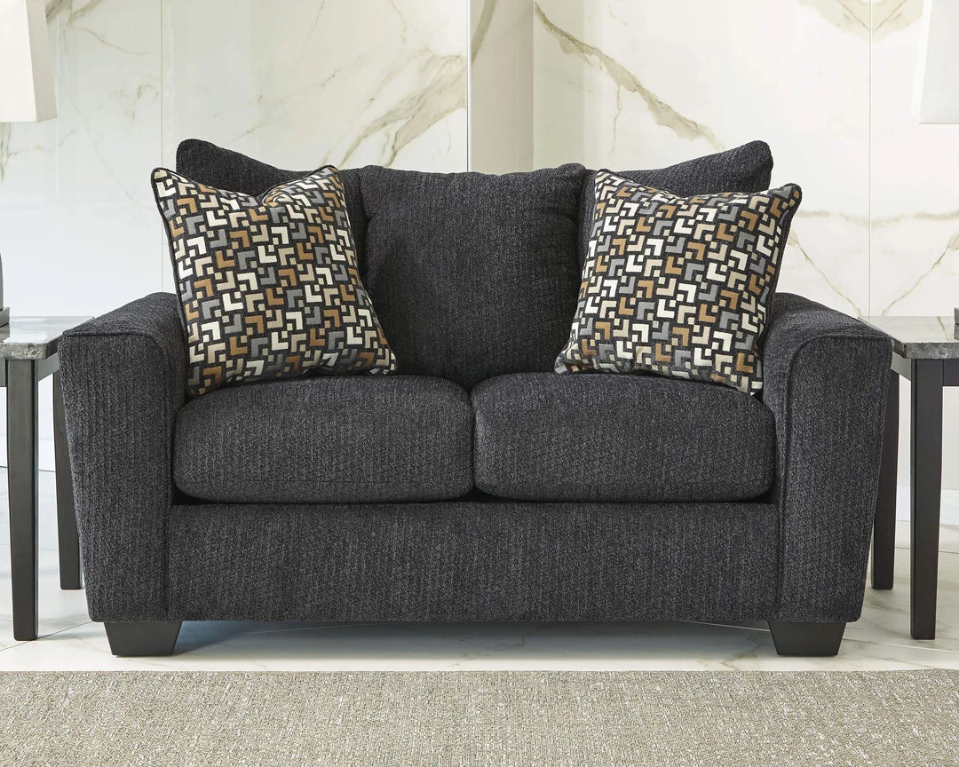 Ashley Furniture Wixon - Slate - Loveseat Loveseats 6 Ashley Furniture Wixon - Slate - Loveseat Loveseats