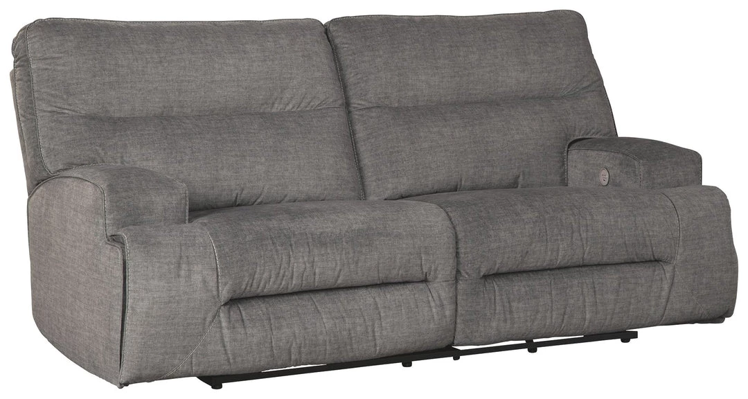 Ashley Furniture Reclining Furniture Coombs - Charcoal - 2 Seat Reclining Power Sofa 3 Ashley Furniture Reclining Furniture Coombs - Charcoal - 2 Seat Reclining Power Sofa