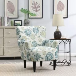 Emerald Home Flower Power Accent Chair 14 Emerald Home Flower Power Accent Chair