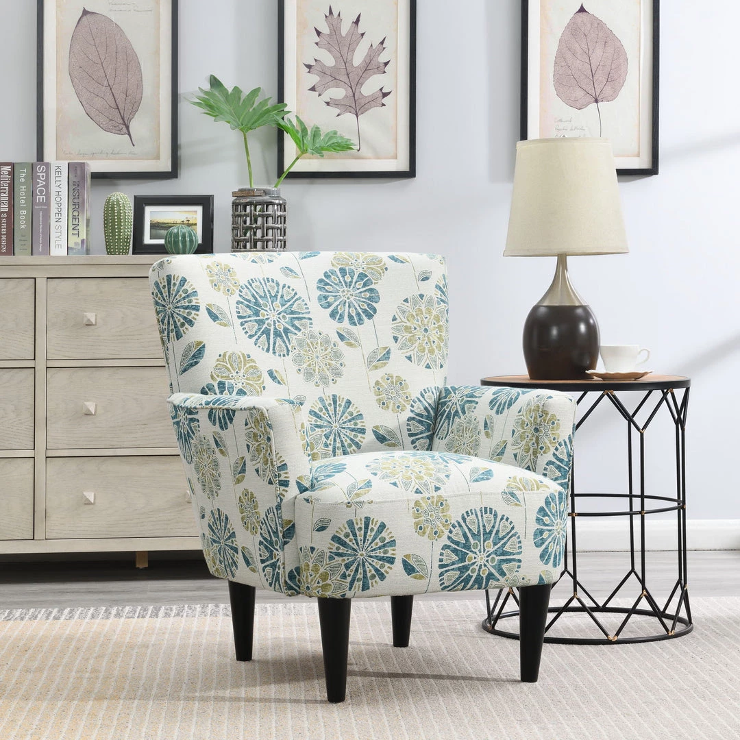 Emerald Home Flower Power Accent Chair 7 Emerald Home Flower Power Accent Chair