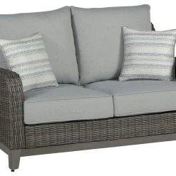 Ashley Furniture Elite Park - Gray - Loveseat W/cushion Loveseats