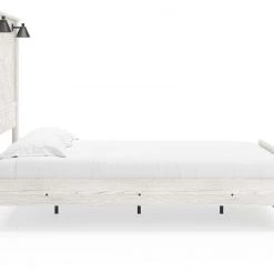 Signature Design By Ashley® Gerridan - Panel Bed With Sconces Beds