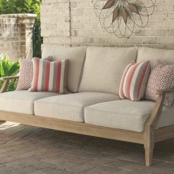 Signature Design By Ashley® Clare View - Beige - 4 Pc. - Lounge Set Outdoor Sets