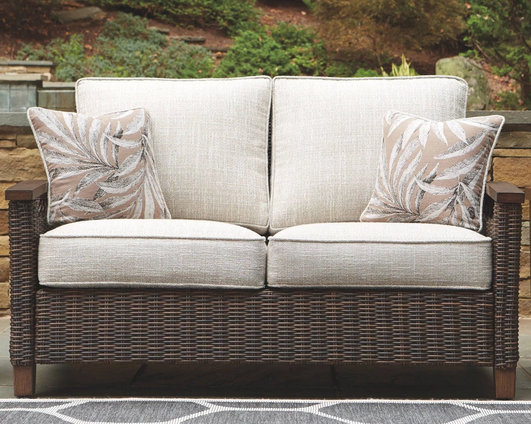 Signature Design By Ashley® Outdoor Sets Paradise Trail - Medium Brown - 3 Pc. - Lounge Set 8 Signature Design By Ashley® Outdoor Sets Paradise Trail - Medium Brown - 3 Pc. - Lounge Set
