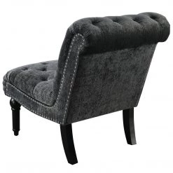 Emerald Home Hutton II Tufted Chair, Gray