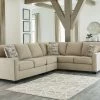 Signature Design By Ashley® Lucina - Beige - Left Arm Facing Loveseat 3 Pc Sectional
