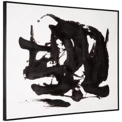 Ashley Furniture Egonsboro - Black/white - Wall Art Accessories