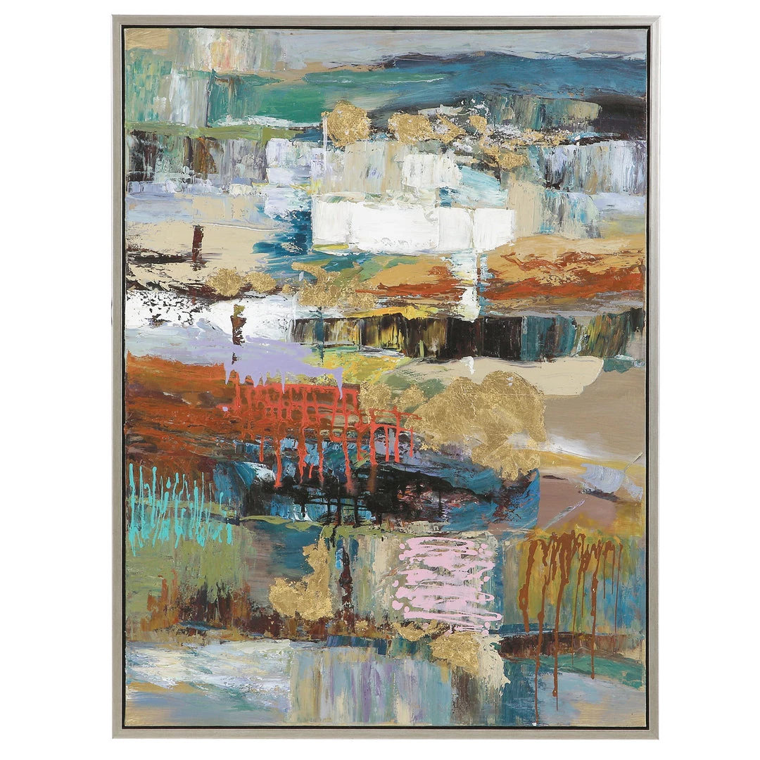 Uttermost Fiesta Hand Painted Canvas Accessories 3 Uttermost Fiesta Hand Painted Canvas Accessories