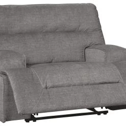 Ashley Furniture Coombs - Charcoal - Wide Seat Power Recliner 12 Ashley Furniture Coombs - Charcoal - Wide Seat Power Recliner