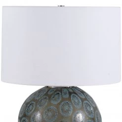 Accessories Uttermost Agate Slice Charcoal Table Lamp