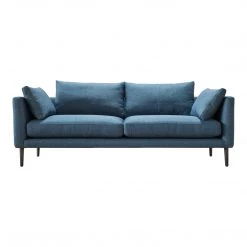 Moe's Home Collection Sofas Raval Sofa Dark Blue