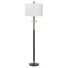 Uttermost Maud Aged Black Floor Lamp