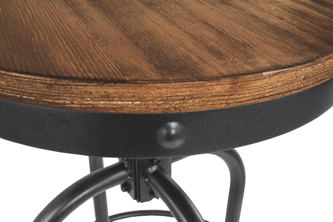 Ashley Furniture Pinnadel - Backless - Swivel Barstool 6 Ashley Furniture Pinnadel - Backless - Swivel Barstool