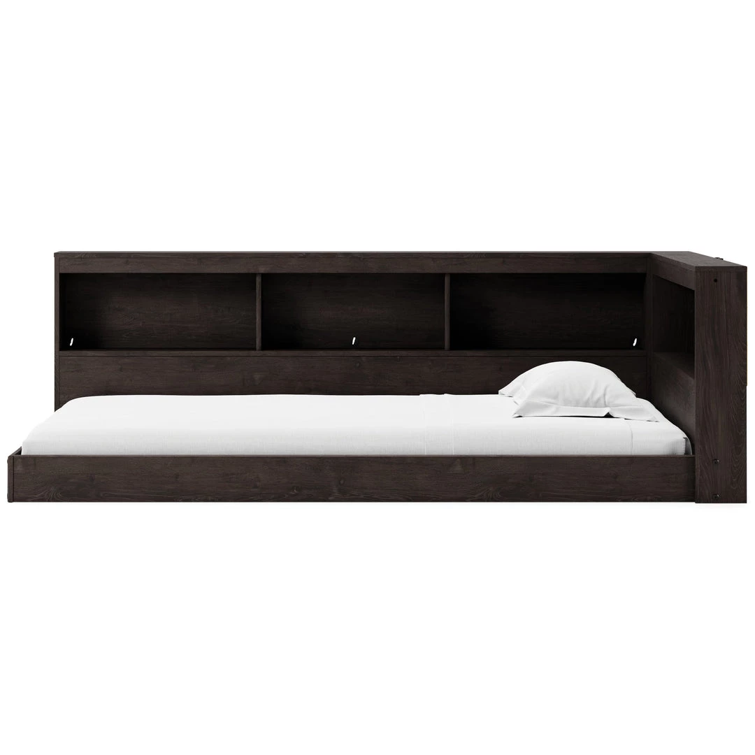 Signature Design By Ashley® Piperton - Black - Twin Bookcase Storage Bed Beds 5 Signature Design By Ashley® Piperton - Black - Twin Bookcase Storage Bed Beds