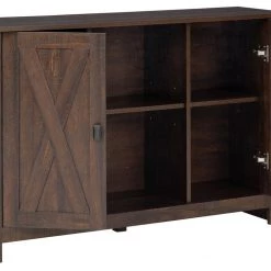 Ashley Furniture Turnley - Distressed Brown - Accent Cabinet Cabinets