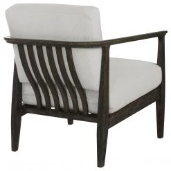 Chairs Uttermost Brunei White Accent Chair