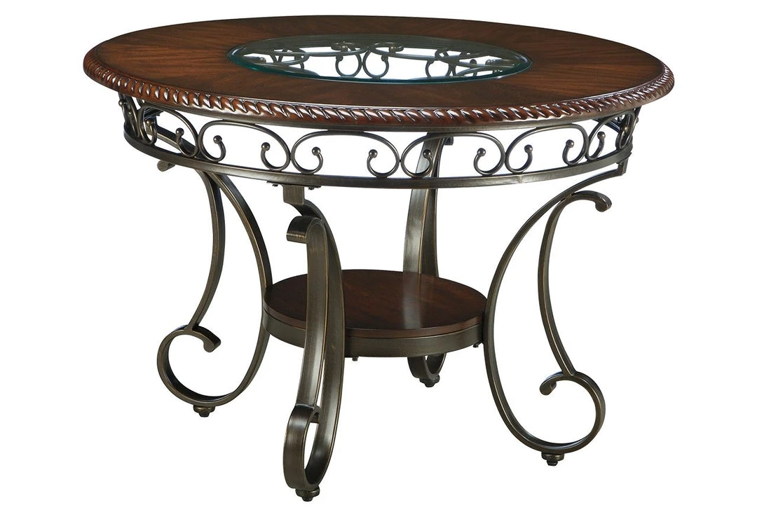 Ashley Furniture Glambrey - Dark Brown - Round Dining Room Table 3 Ashley Furniture Glambrey - Dark Brown - Round Dining Room Table