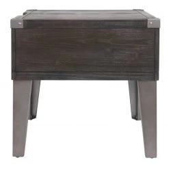Ashley Furniture Tables Todoe - Gray Dark - Rectangular End Table