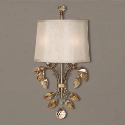 Uttermost Alenya 2 Light Gold Wall Sconce Accessories