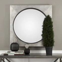 Uttermost Solomon Metallic Silver Mirror Accessories