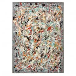 Accessories Uttermost Organized Chaos Hand Painted Canvas
