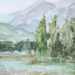 Accessories Uttermost Plein Air Reservoir Watercolor Prints, S/2