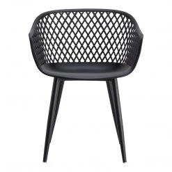Moe's Home Collection Piazza Outdoor Chair Black-m2
