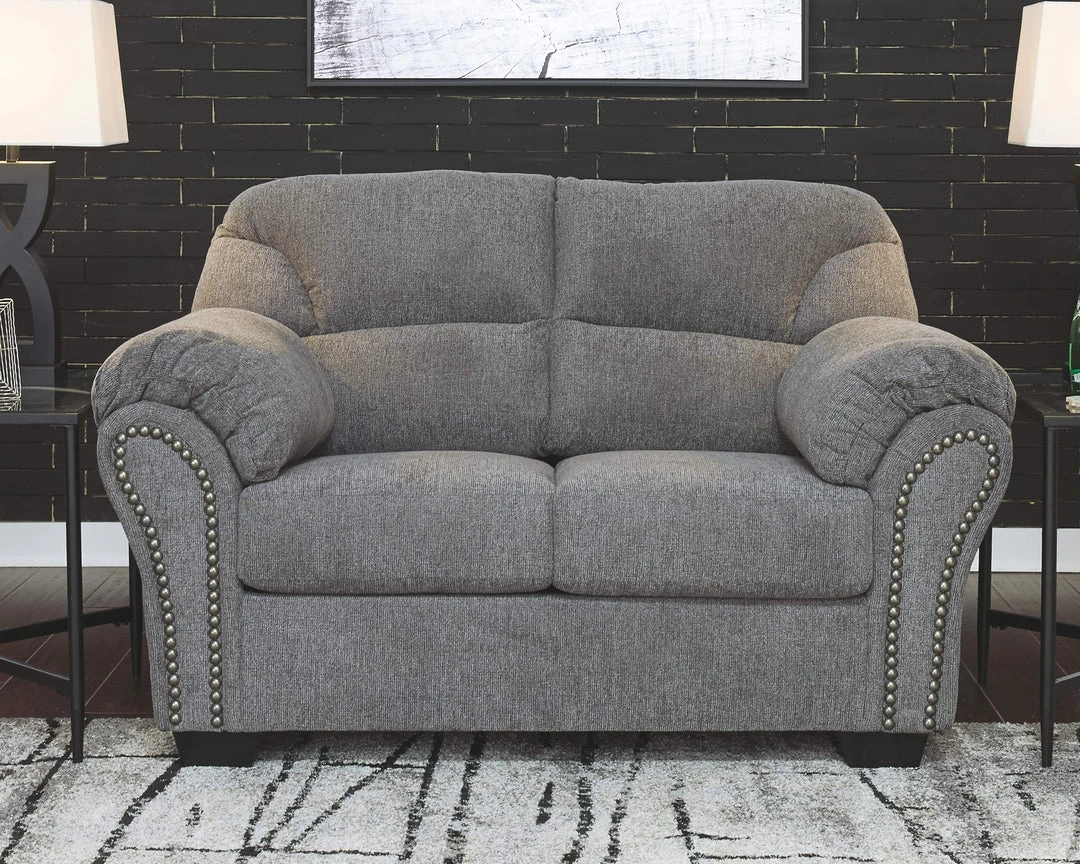 Ashley Furniture Loveseats Allmaxx - Pewter - Loveseat 8 Ashley Furniture Loveseats Allmaxx - Pewter - Loveseat