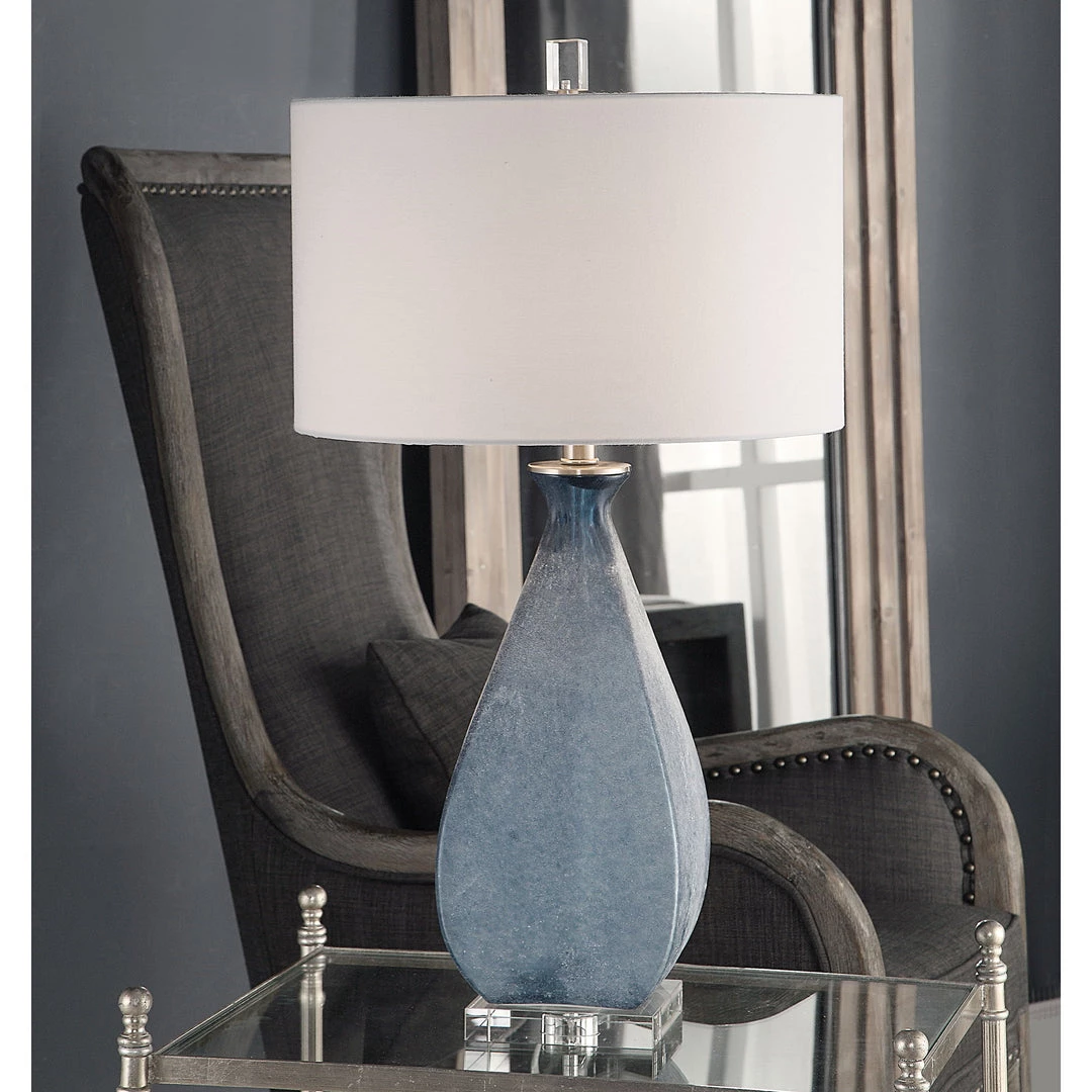 Uttermost Atlantica Ocean Blue Lamp 7 Uttermost Atlantica Ocean Blue Lamp