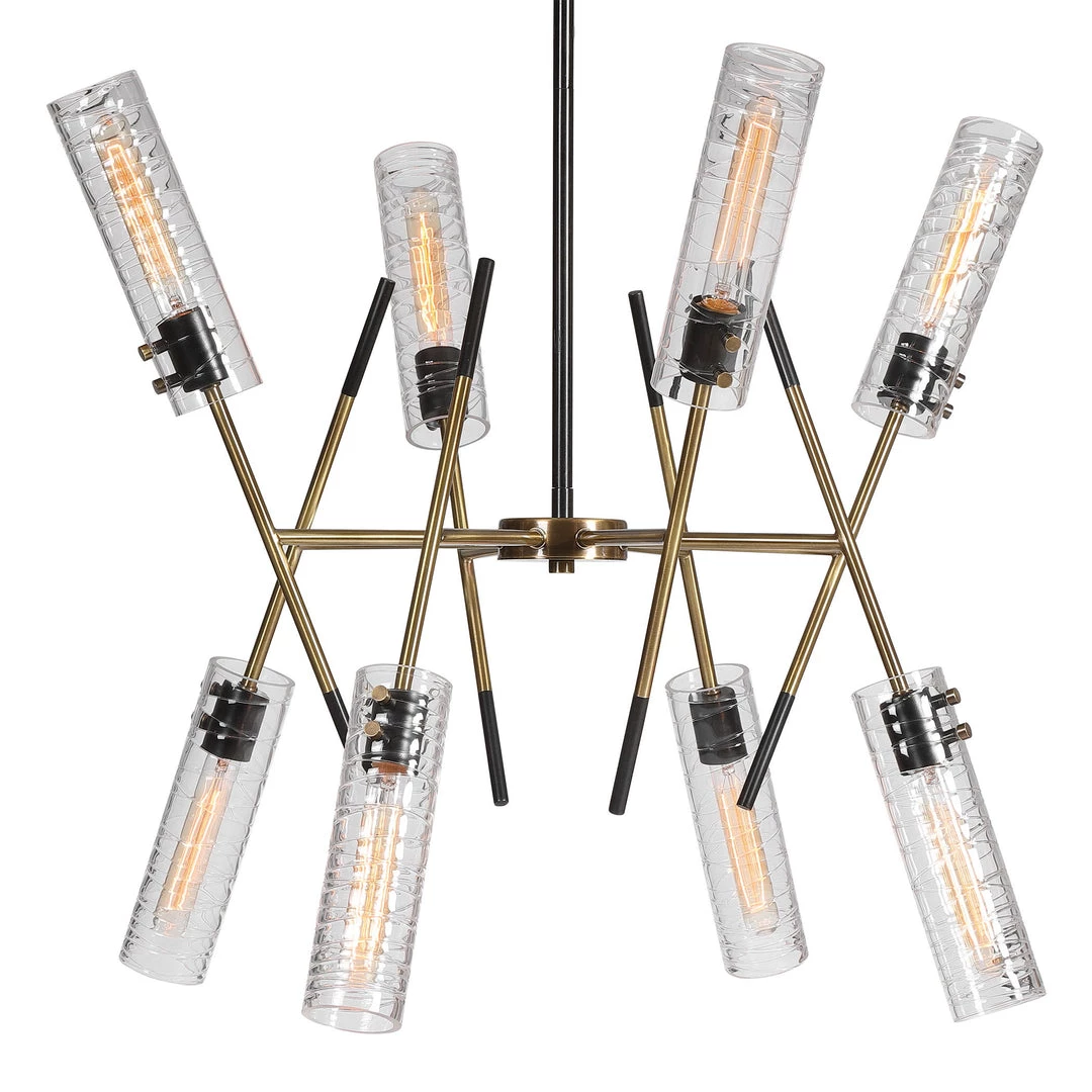 Uttermost Telesto 8 Light Linear Pendant 3 Uttermost Telesto 8 Light Linear Pendant