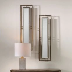 Accessories Uttermost Rutledge Gold Mirrors, S/2
