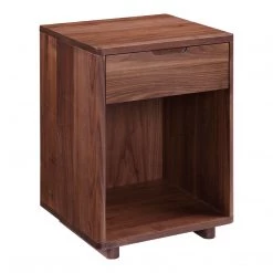 Moe's Home Collection Nightstands Osamu Walnut Nightstand