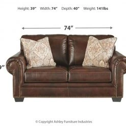 Ashley Furniture Roleson - Dark Brown - Loveseat Loveseats 11 Ashley Furniture Roleson - Dark Brown - Loveseat Loveseats