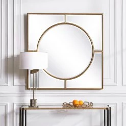 Uttermost Stanford Gold Square Mirror Accessories