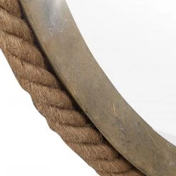 Accessories Uttermost Melton Round Pulley Mirror