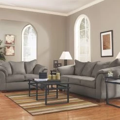 Ashley Furniture Darcy - Loveseat Contemporary - Stationary Loveseats 65 Ashley Furniture Darcy - Loveseat Contemporary - Stationary Loveseats
