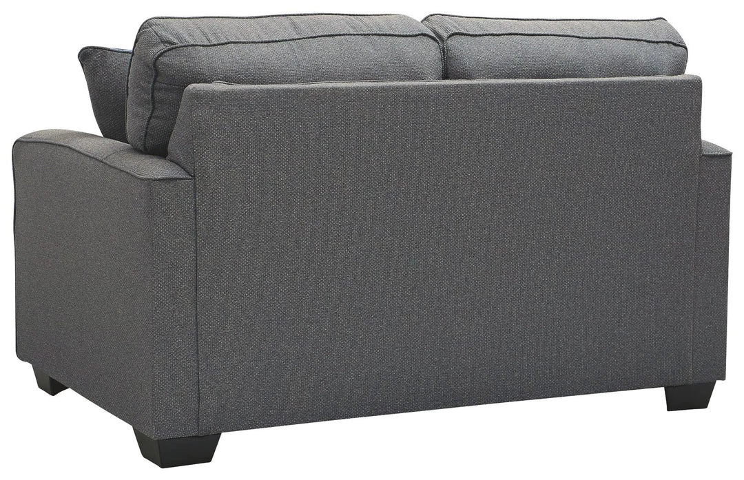 Ashley Furniture Kiessel - Steel - Loveseat Loveseats 9 Ashley Furniture Kiessel - Steel - Loveseat Loveseats