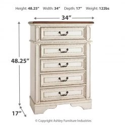 Ashley Furniture Realyn - Chipped White - Chest Chests 19 Ashley Furniture Realyn - Chipped White - Chest Chests