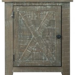 Ashley Furniture Cabinets Pierston - Gray - Accent Cabinet