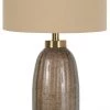 Ashley Furniture Aaronby - Taupe - Glass Table Lamp (2/cn)