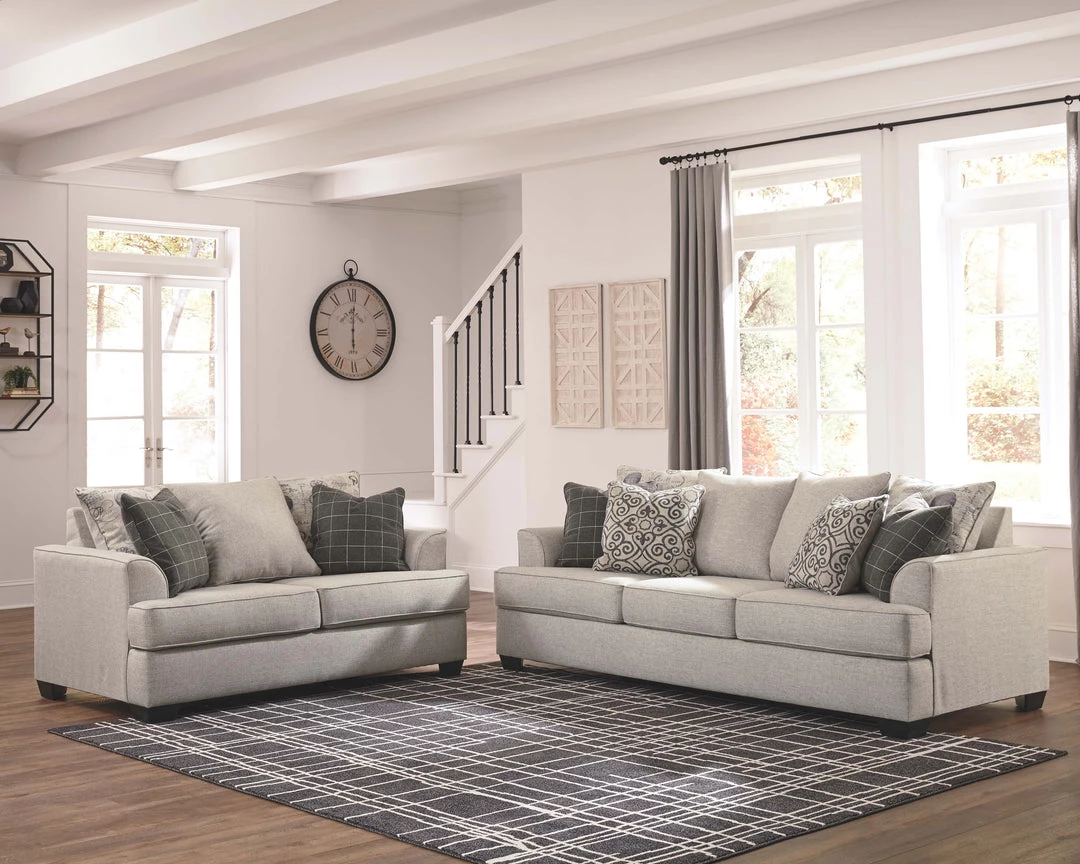 Ashley Furniture Velletri - Pewter - Loveseat Loveseats 7 Ashley Furniture Velletri - Pewter - Loveseat Loveseats