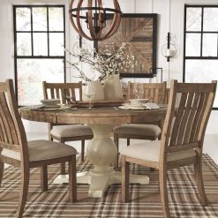 Ashley Furniture Grindleburg - Light Brown - Dining Uph Side Chair (2/cn) Chairs