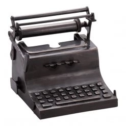 Moe's Home Collection Typewriter Sculpture Antique Copper
