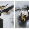 Ashley Furniture Jerrin - Black/white/gold Finish - Wall Art Set (2/cn) 1 Ashley Furniture Jerrin - Black/white/gold Finish - Wall Art Set (2/cn)