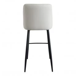 Moe's Home Collection Stools Emelia Barstool Ivory