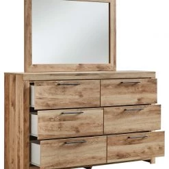 Signature Design By Ashley® Bedroom Sets Hyanna - Dresser, Mirror, Panel Bed