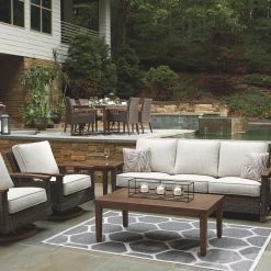 Ashley Furniture Paradise - Medium Brown - Sofa With Cushion Sofas 19 Ashley Furniture Paradise - Medium Brown - Sofa With Cushion Sofas