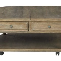 Signature Design By Ashley® Janismore - Grayish Brown - Lift Top Cocktail Table