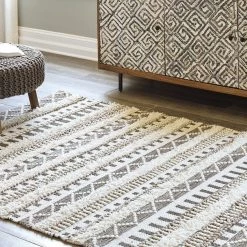 Ashley Furniture Accessories Karalee - Rug - Multi Texture Ultimate Best In Class Rug