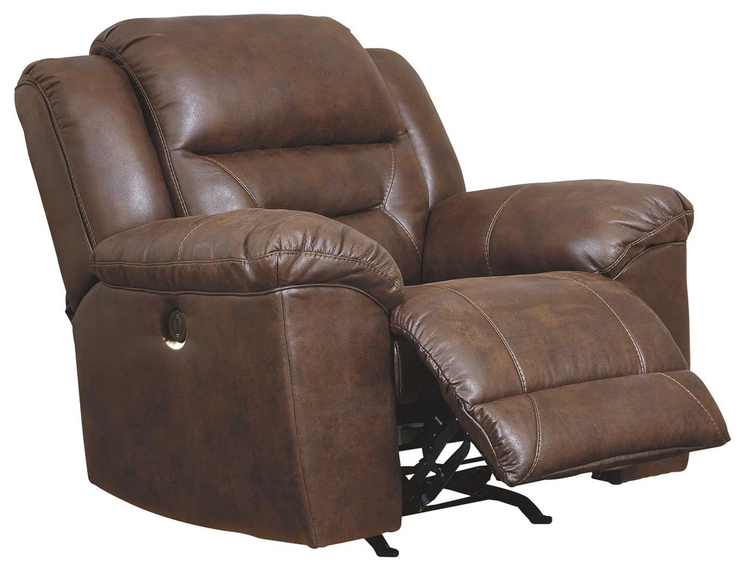 Ashley Furniture Reclining Furniture Stoneland - Channel-stitched Back - Power Recliners 5 Ashley Furniture Reclining Furniture Stoneland - Channel-stitched Back - Power Recliners